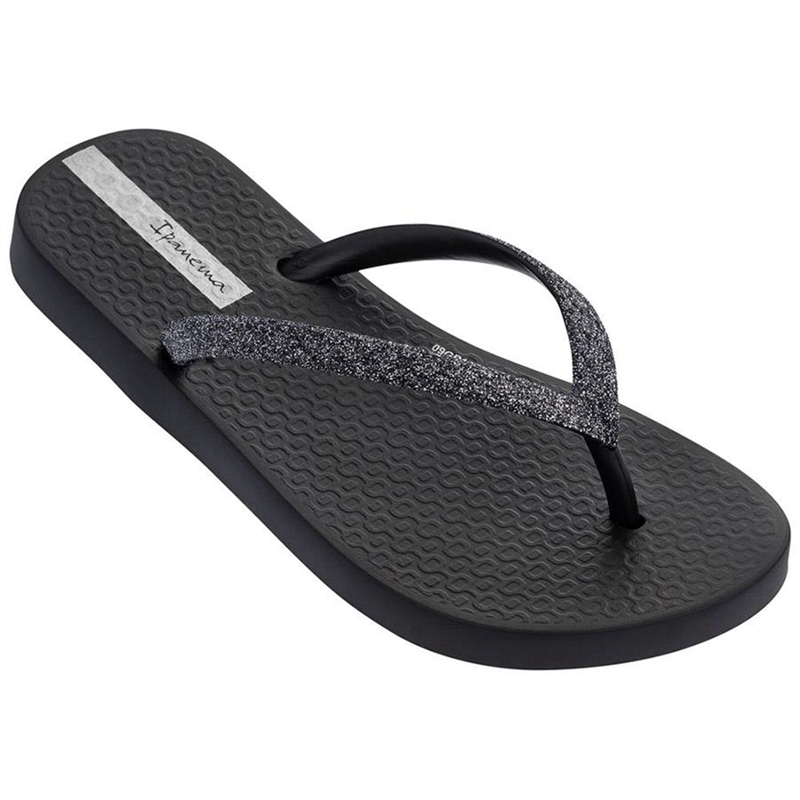 Tong Ipanema Glitter IV Noir | UNO-3237121