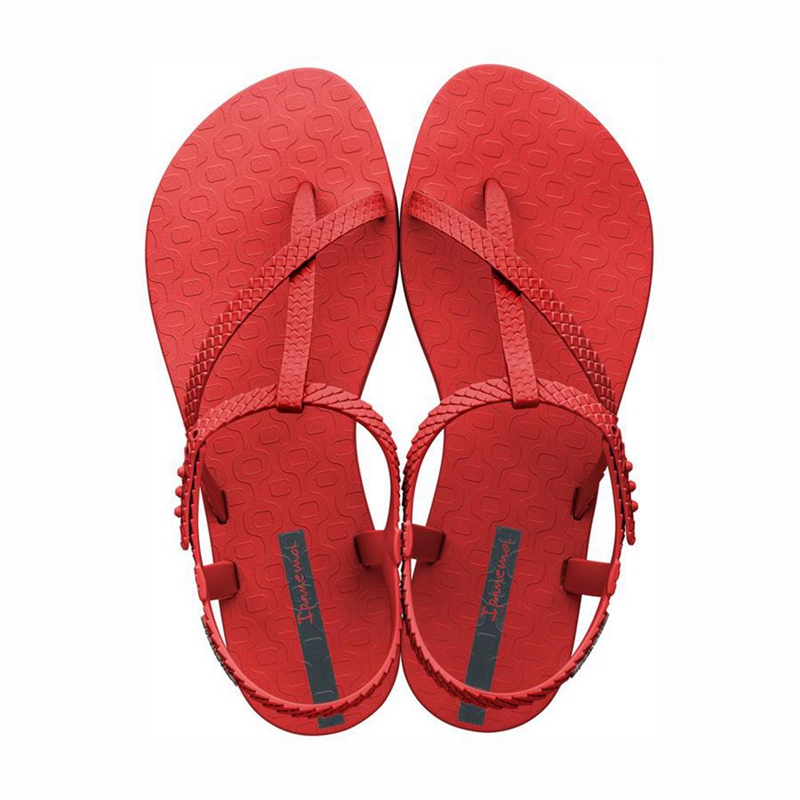 Sandales Ipanema Aphrodite Rouge | CYQ-1932232