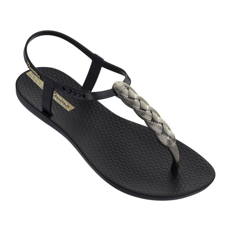 Sandales Ipanema Charm VI Wave Noir | YWU-4292857