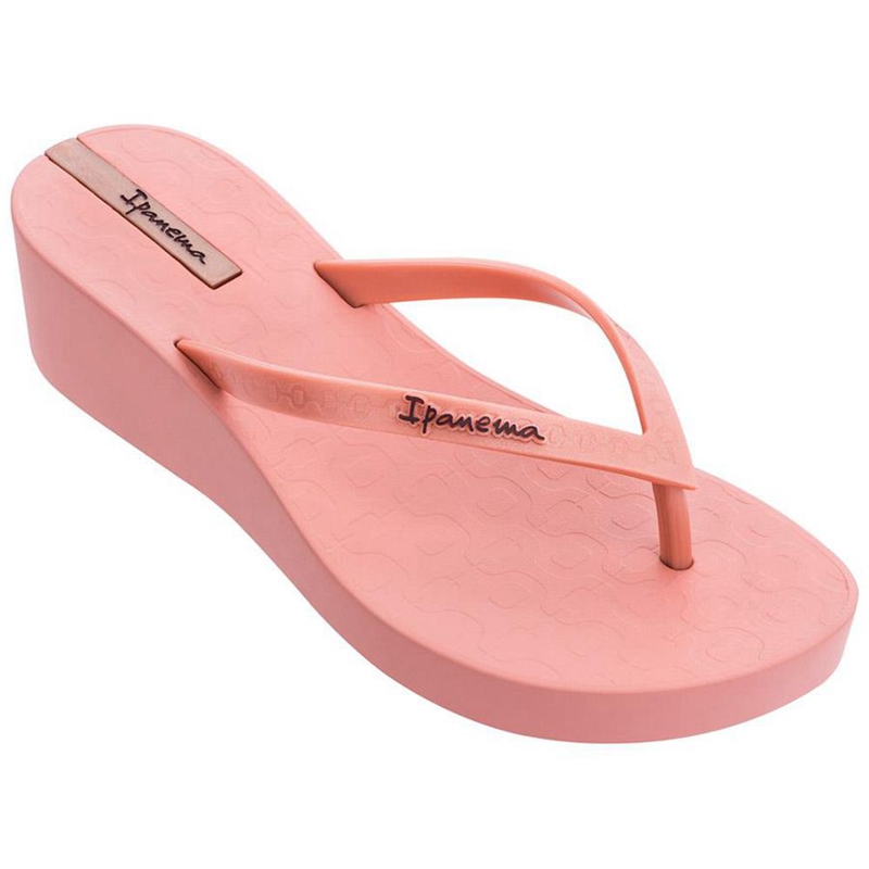 Tong Ipanema Daisy Wedge Rose | TEY-6804128