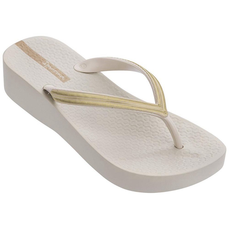 Tong Ipanema Mesh Plat V Beige | LSU-9569988