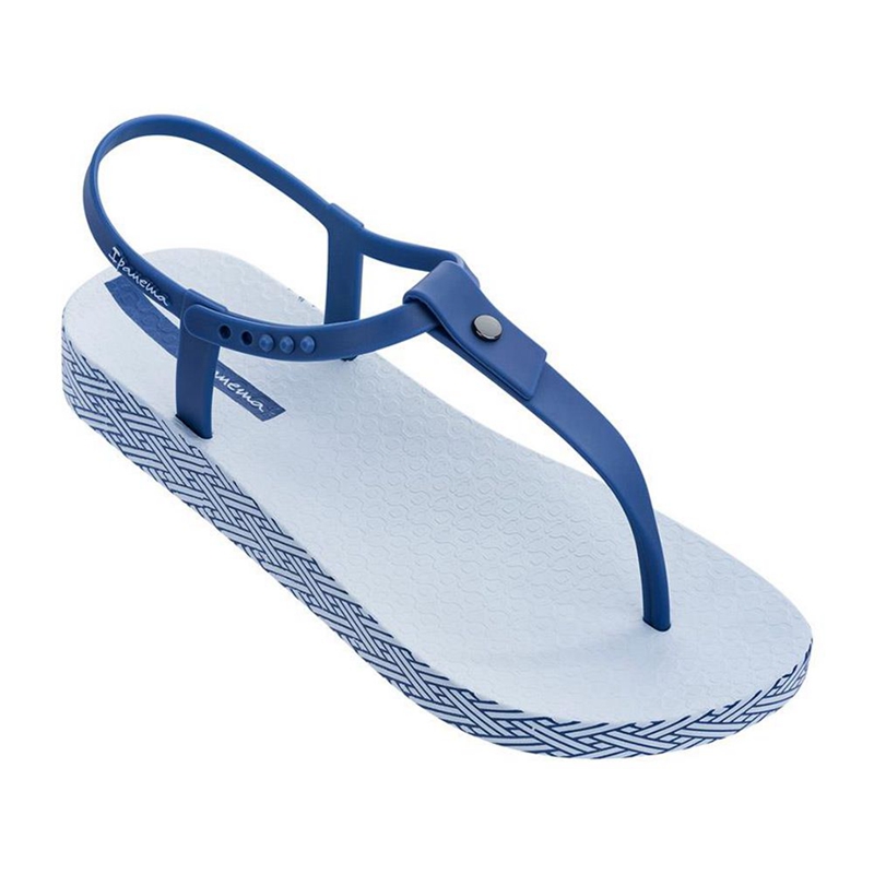 Sandales Ipanema Plush Weave Bleu | IAK-2514656